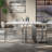 Light luxury fashion rectangular dining table set-103212846