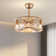 Shondale 7 - Blade Bladeless Ceiling Fan with Light Kit Included