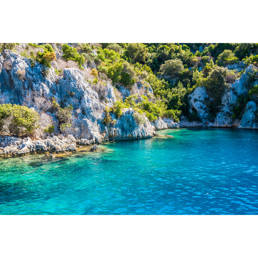 Versunkene Stadt Kekova - Leinwandbild