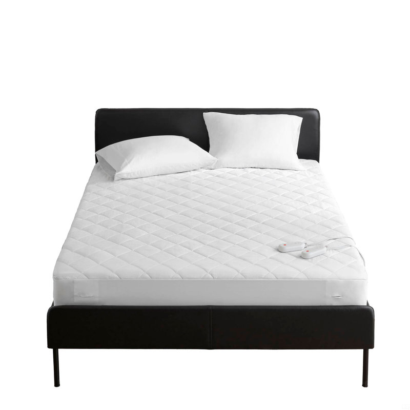 1 PCS Heated Mattress Pad White, Twin