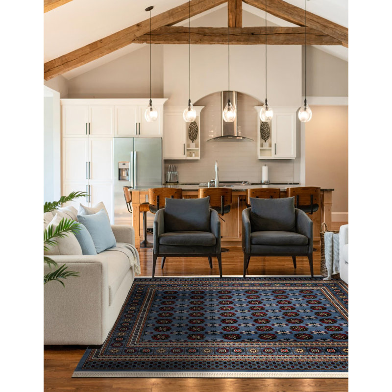 Tapis traditionnel Hinshaw, Carré 6 pi 1 po