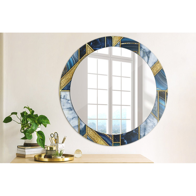 Huldar Glass Flat Wall Mirror