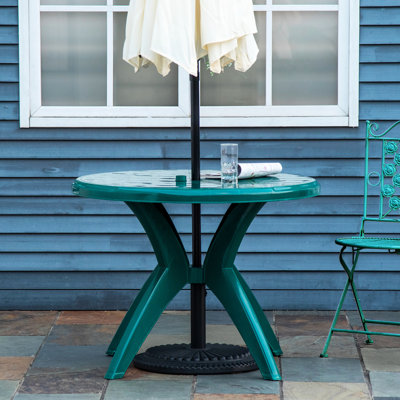 Outdoor Bistro Table , 36.82 " W 35.23 " D
