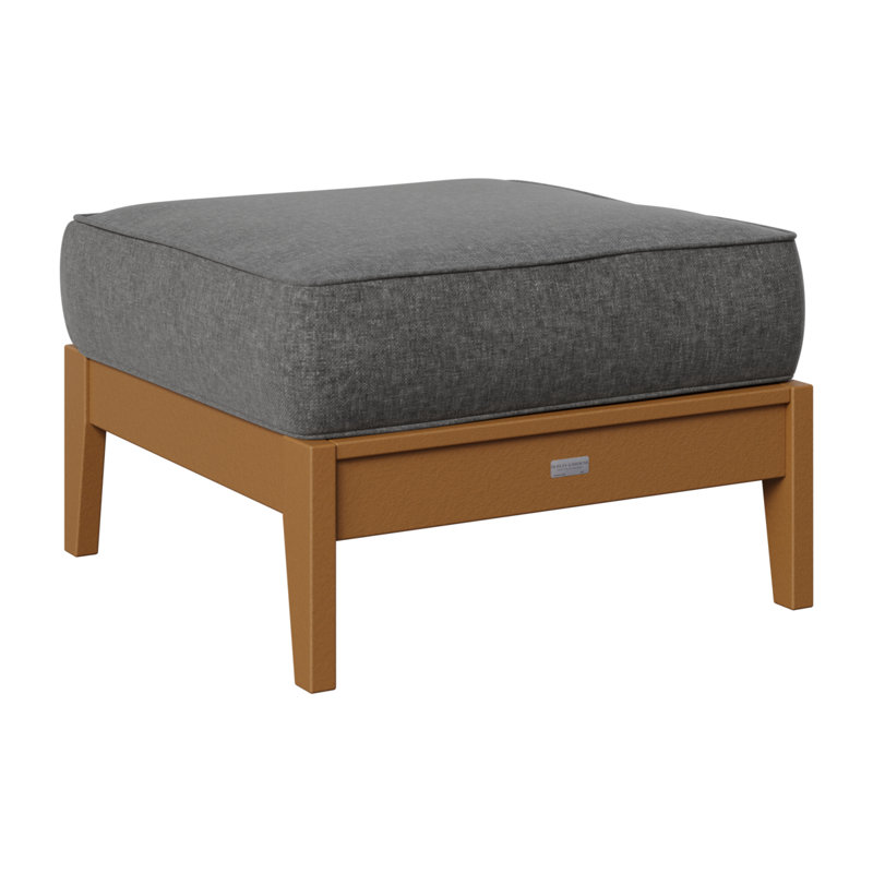 Repose-pieds Mayhew et coussins, Marbre Waterpoint, Cedar