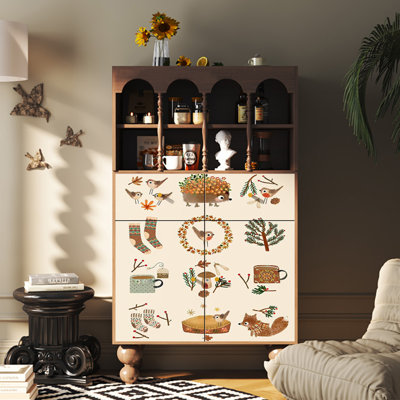 Armoire décorative multifonctionnelle