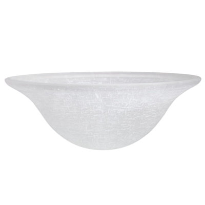Abat-jour d'intérieur en verre 15,75 "