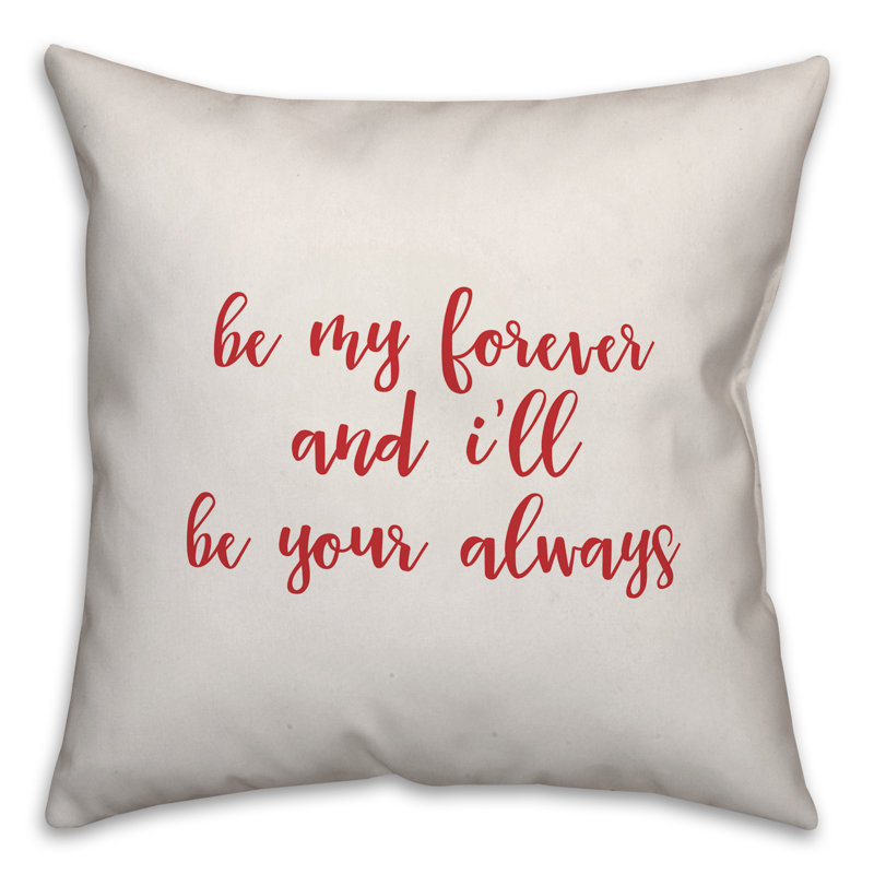 Throw Pillow, Throw Pillow, White/Red