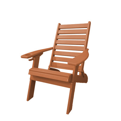 Dermando Foldable Outdoor Adirondack Chair