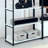 Versatile Freestanding Wood Closet System With Sturdy Metal Frame