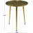 Ellyot Glass Top End Table-1419608259
