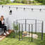 Dog Playpen with Door for Indoor Outdoor-110391650