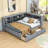 Haileyjo Wood Daybed with 2 Drawers,USB Charging and Shelves-1702522325-1702522330