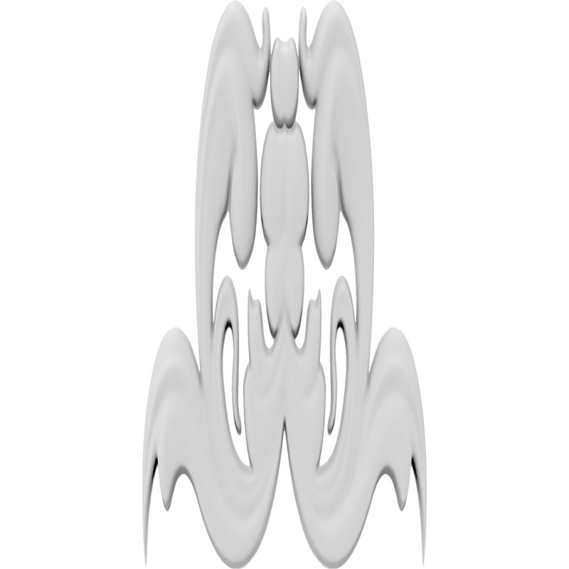Rosette cheviot, H 7 po x l 3,5 po x P 0,63 po