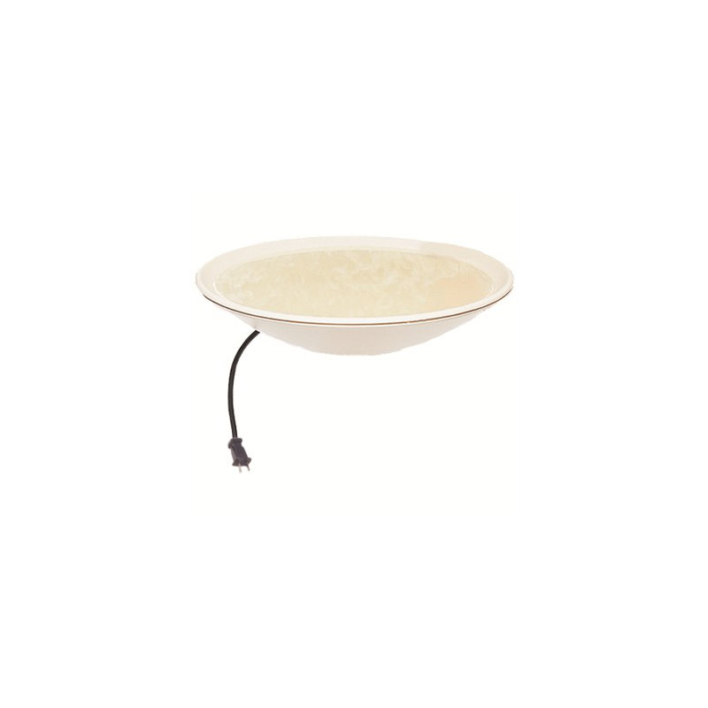 Plastic / Acrylic Single Tier Birdbath