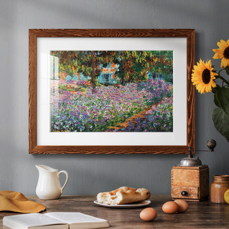 Iris dans le jardin de Monet, 1900 03, Érable