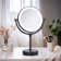 Circular LED Free Standing Magnifying Make Up Mirror
