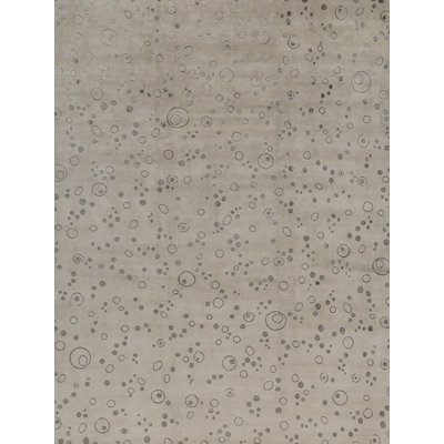 Hand-Knotted High-Quality Beige Area Rug