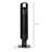 39.25" Tower Fan Cooling For Bedroom With 80° Oscillating, 3 Speed, 12H Timer, LED Sensor Panel, Remote Control, Handle, Black
