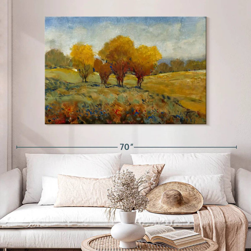 Alvord Vivid Brushstrokes I, H 34 po x l 51 po