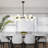 Jewellia 16 - Light Dimmable Bubble Glass Sputnik Modern Linear Chandelier-305184211