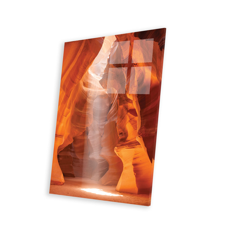 «Kaaleb Beautiful Antelope Canyon On Plastique / Acrylique» par Melanie Viola, impression
