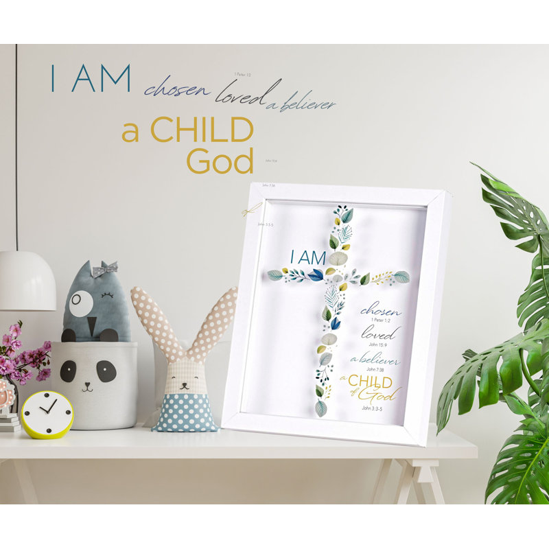 Art encadré «I Am Chose Child Boy»