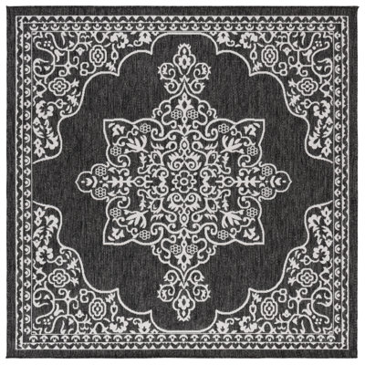 Alessa Performance Performance Oriental Indoor/Outdoor Area Rug