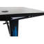 Solid Wood Top Metal Base Computer Desk