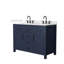 Beckett 48" Freestanding Double Bathroom Vanity with Quartz Top-1170262775-1170262778-1170262779