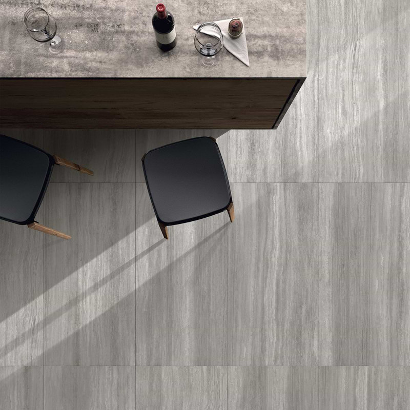 Nashville White 24X48 Matte Porcelain Tile, Gray Matte