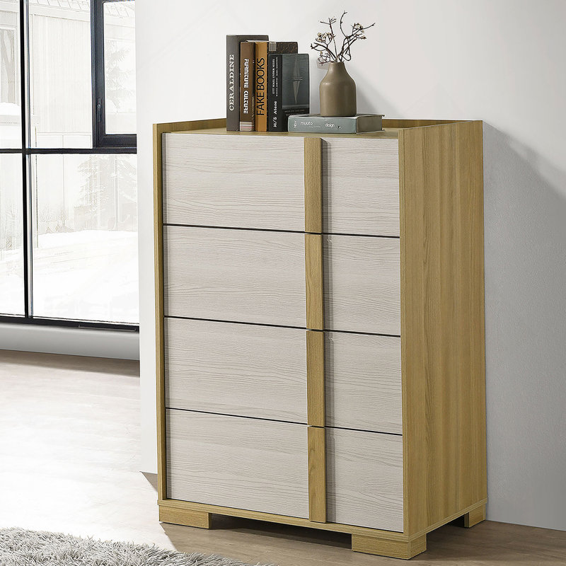 Commode 4 tiroirs Natural