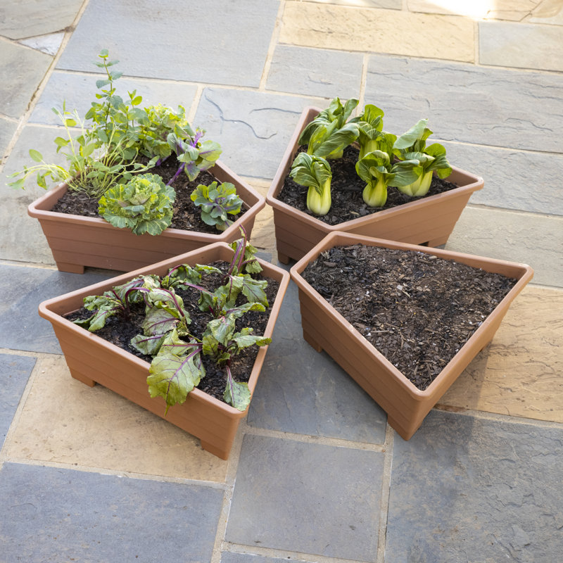 Ensemble de casseroles en plastique 4 pièces
