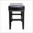 26" Backless Leather Counter Stools, 2-Pcs Set