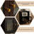 23.62"Solid Wood Pine Black Sideboard