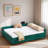 Upholstered Daybed With Trundle And Usb-1267252275