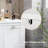 Bathroom Storage Cabinet - Tilt-Out Laundry Sorter White Generous For Towels & Accessories , Water- Membrane Toppling 30" W X 15.5" D 27.5" H Abundant Room - Lining 30"W 15.5"D 27.5"H