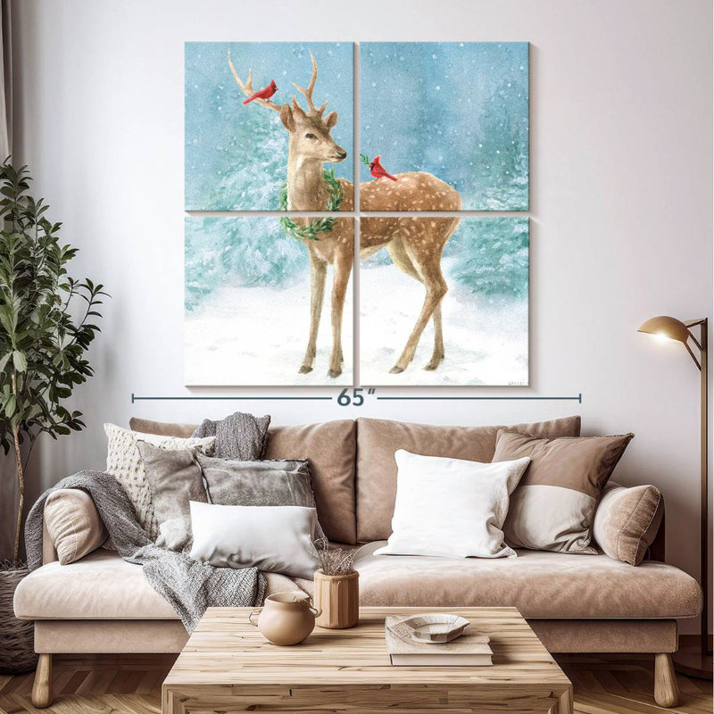 Brampt Woodland Celebration III, 50" H x 50" W