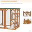 Abri pour chat en bois Catio, cage pour chat avec plateformes