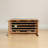 Natural Solid Wood Shoe Bench