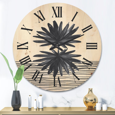 Solid Wood Wall Clock