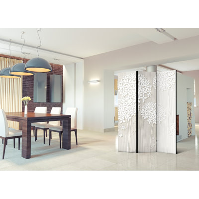 Temperence 172cm H Folding Room Divider