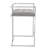 Harvey Velvet Stool Chrome