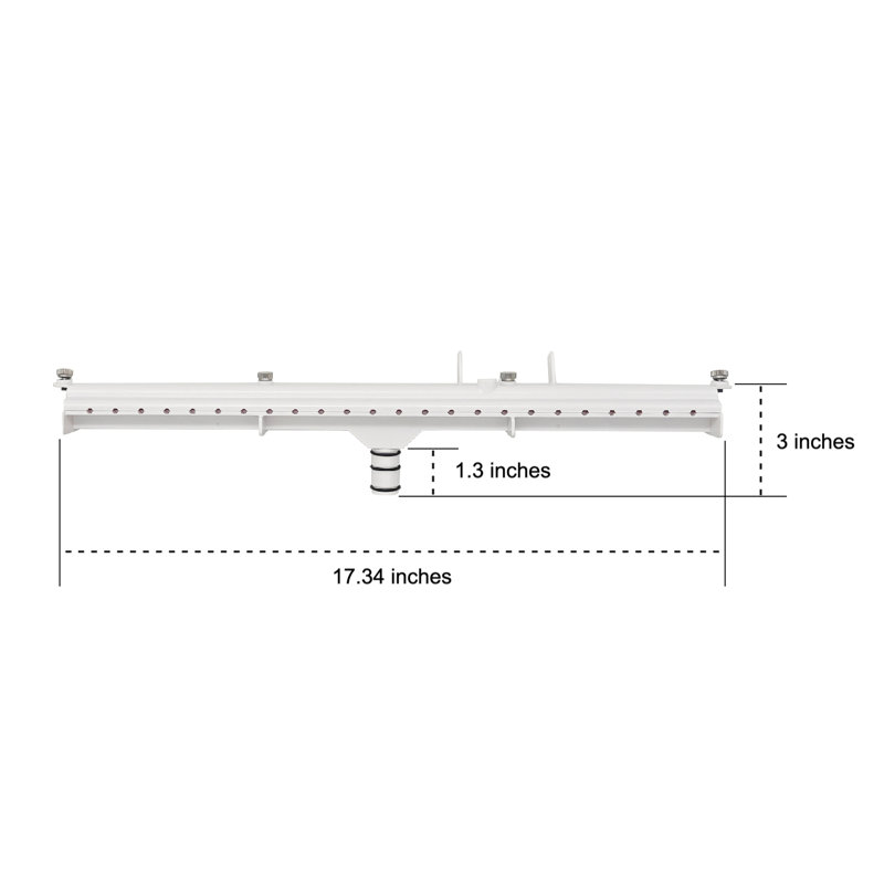 Tube de distribution d'eau pour machine à glaçons, pièce de rechange améliorée n° 7602193 - Compatible avec certaines machines à glaçons Manitowoc