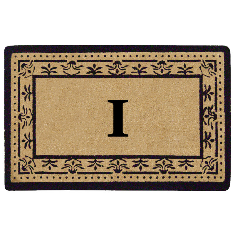 Tapis de porte d'extérieur robuste Blanquilla Corinthian, I, l 22 po x L 36 po