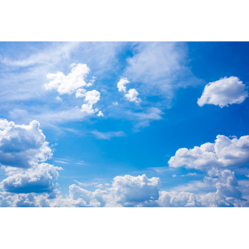Été, nuages, photo de Marko Veskovic, H 8 po x l 12 po