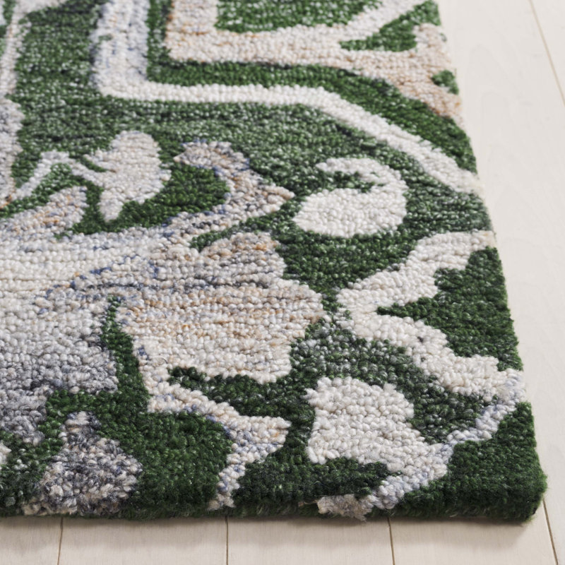 Marquee 116 Hand Tufted Performance Abstract Rug, Runner 2'3" x 8'