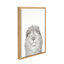 «Lion» par Simon Te of Tai, reproduction d'art sur toile encadrée-1025965340-966145857