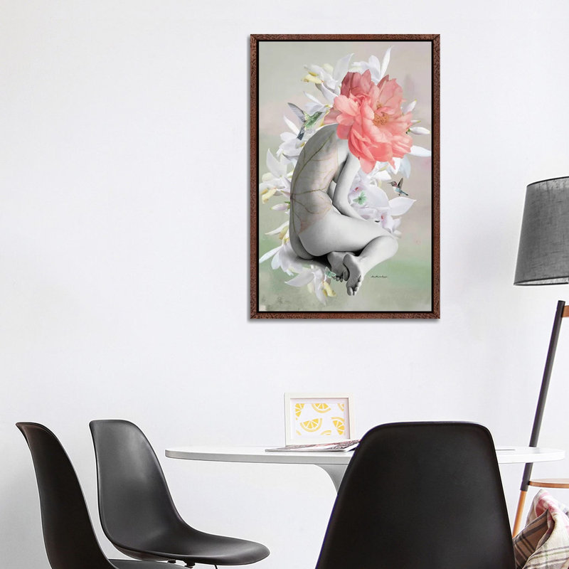 Fitzgerald by Ana Paula Hoppe - Print on Canvas, 101.6cm H x 66.04cm W x 3.81cm D, Classic Brown Wood Framed