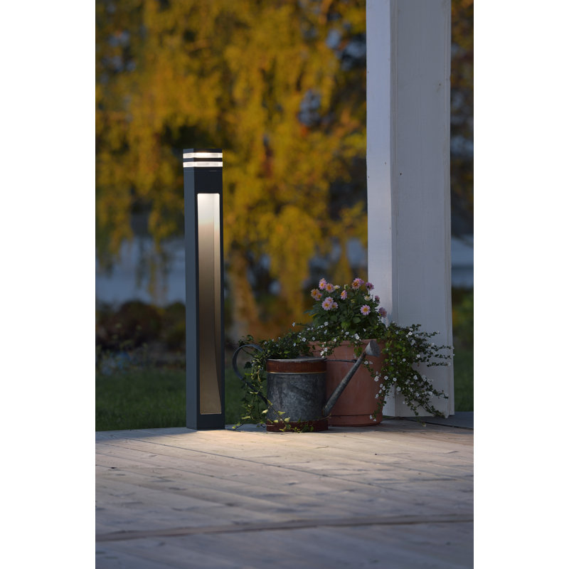 Grey Integrated LED Metal Pathway Light