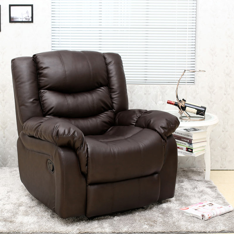 Lancashire 97cm Wide Standard Recliner, Brown